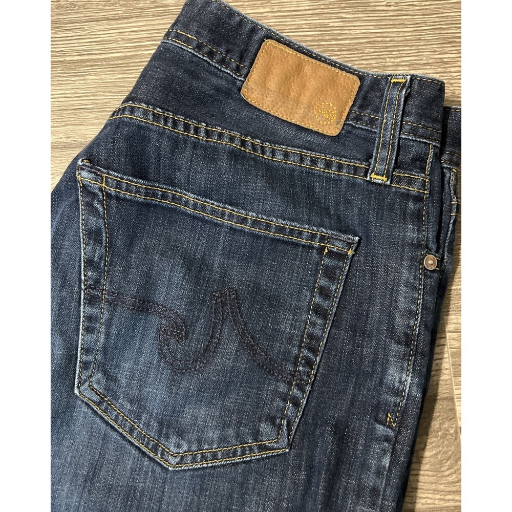 Adriano Goldschmied Protege Dark Wash Straight Leg Blue Jeans Size 33x32 (33x31)